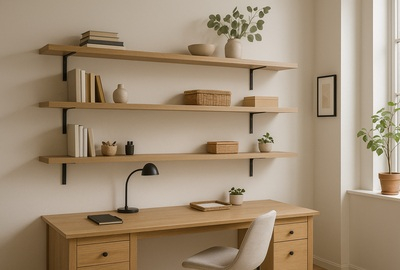 Home Office Shelving Ideas