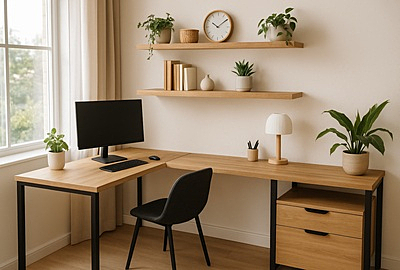 Home Office Corner Desk Ideas