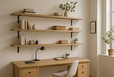 Home Office Shelving Ideas