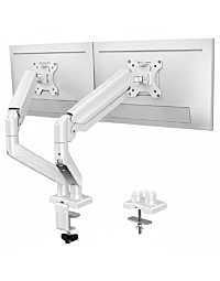 Dual Monitor Arm, Articulating Gas Assisted