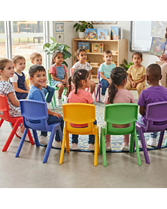 Coloured Plastic Kindergarten Chairs