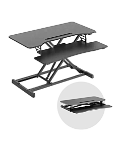 Sit Stand Folding Desk Converter