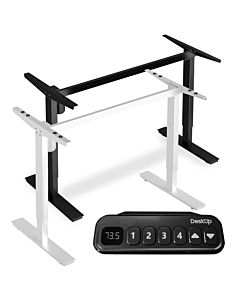 Single Motor Sit Stand Desk Leg System Only