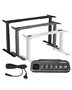 Dual Motor Sit Stand Desk Leg System Only