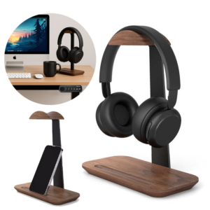 Walnut Headphone Stand