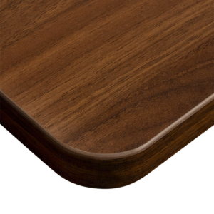 L-Shape Walnut Top