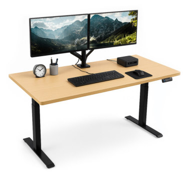 150cm Sit Stand Desk, Electric Dual Motor