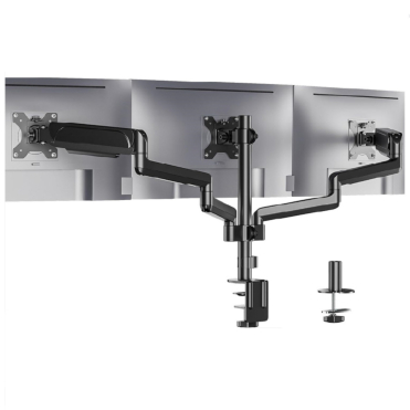 Deskup Articulating Triple Monitor Arm