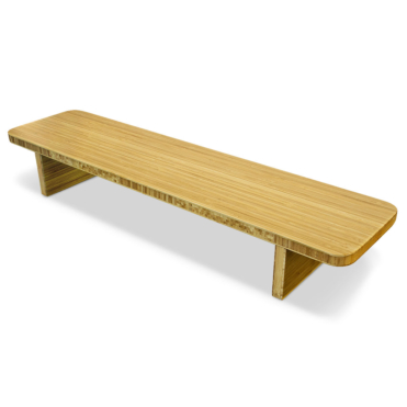 80cm Bamboo Monitor Stand