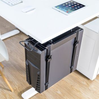 Under Desk PC Mount (Strap Style)